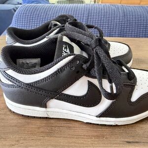Nike Kids Black and White Sneakers